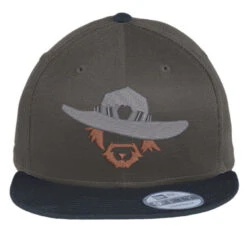 Rodeo Embroidered Hat Flat Bill Snapback Cap