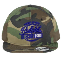 This Is My Bullshit Embroidered Hat Flat Bill Snapback Cap