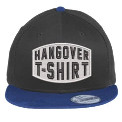 Hangover Embroidered Hat Flat Bill Snapback Cap