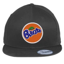 Banta Embroidered Hat Flat Bill Snapback Cap