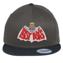 Lost Boys Embroidered Hat Flat Bill Snapback Cap