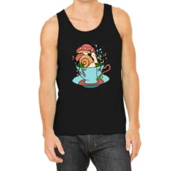 Snail Tea Cup Tank Top
