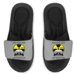 Plutonium Handle With Care Slide Sandal