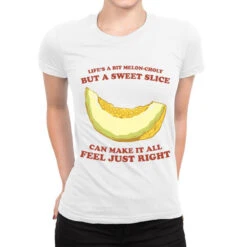 Melon - Choly Ladies Fitted T-Shirt