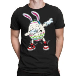 Dabbing Easter Egg Boys Kids Girls Hunter Hunting T-Shirt