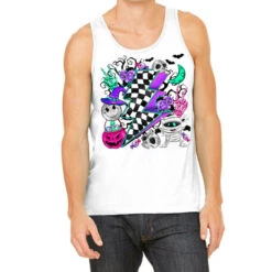 Halloween Lightning Bolt Tank Top