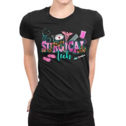Surgical Tech Ladies Fitted T-Shirt