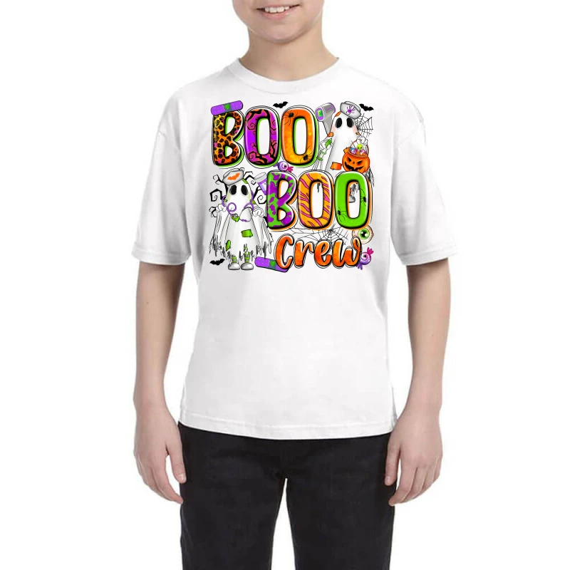 Halloween Boo Boo Crew Youth Tee 1 Halloween Boo Boo Crew Youth Tee