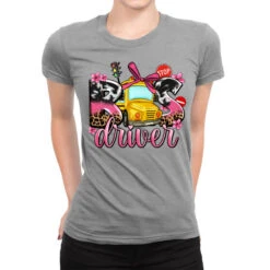 Bus Driver Ladies Fitted T-Shirt