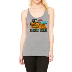 A Little Dirt Never Hurt Racerback Tank