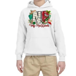 NP Nurse Practitioner Christmas Youth Hoodie