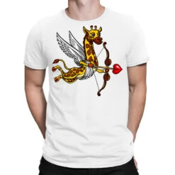 Giraffe Cupid T-Shirt