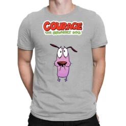 Courage Cartoon Character T-Shirt