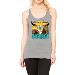 Simmer Down Cowboy Racerback Tank