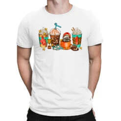 American Football Coffee Cups T-Shirt