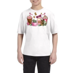 Boss Lady Coffee Cups Youth Tee