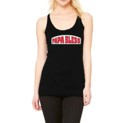 Papa Bless Racerback Tank