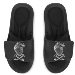 Keyhole Pirate Heart Slide Sandal