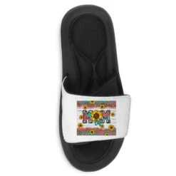 Mom Life Leopard Sunflower Slide Sandal -ThreadNest Store pmd.2526940269.202.25097225.s3.1 front customized1 f5f5f5 none x75y59 90 800x800 1