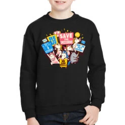 Save The Unicorns! Save The Fat Unicorns! Youth Sweatshirt