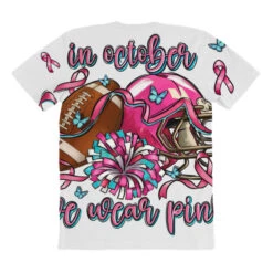 In October We Wear Pink Football All Over Women's T-shirt 8 In October We Wear Pink Football All Over Women's T-shirt -ThreadNest Store pmd.2526997713.108.25097078.s3.1 front customized1 f5f5f5 none x45y22.5 294 800x800 1