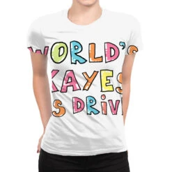 World S Okayest Bus Driver Gift Idea All Over Women's T-shirt