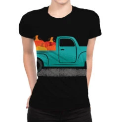Vintage Pumpkin Truck Fall Funny Halloween Party G All Over Women's T-shirt