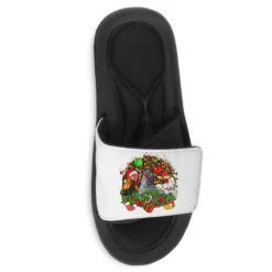 Christmas Party And Chickens Slide Sandal -ThreadNest Store pmd.2527041838.202.25097017.s3.1 front customized1 f5f5f5 none x75y53.5 90 800x800 1