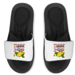 When Life Gives You Lemons Add Sugar Slide Sandal