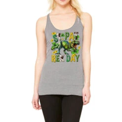 St. Pat Rex Day Racerback Tank