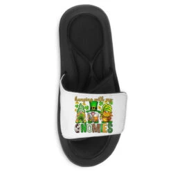St. Patrick's Day Hanging With My Gnomies Slide Sandal -ThreadNest Store pmd.2527066172.202.25101988.s3.1 front customized1 f5f5f5 none x75y55 90 800x800 1
