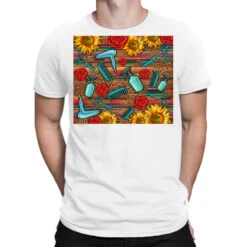 Western Sunflowers Hair Stylists Elementary T-Shirt