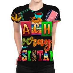 Nacho Average Assistant All Over Women's T-shirt