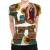 Sunflower Love Lady Of Guadalupe All Over Women's T-shirt