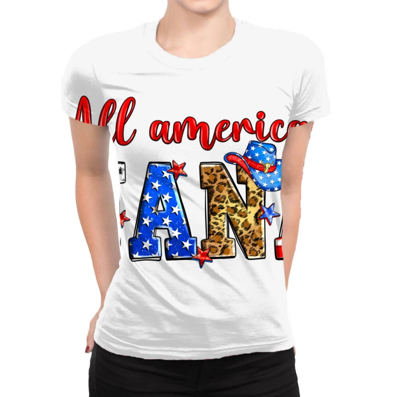 All American Nana All Over Women's T-shirt 1 All American Nana All Over Women's T-shirt