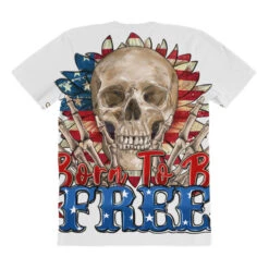 Born To Be Free Skeleton All Over Women's T-shirt -ThreadNest Store pmd.2527120914.108.25102447.s3.1 front customized1 f5f5f5 none x45y20.5 294 800x800 1