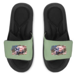 American Skull Slide Sandal