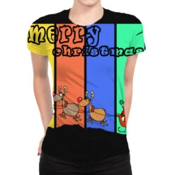 Merry Christmas All Over Women's T-shirt