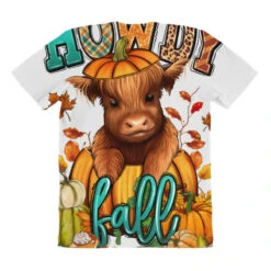 Hay There Fall Pumpkin Heifer All Over Women's T-shirt -ThreadNest Store pmd.2527147267.108.25102800.s3.1 front customized1 f5f5f5 none x45ym22 294 800x800 1