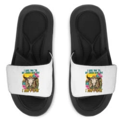 Western I Love You 'Til My Lungs Slide Sandal