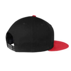 Us 45 Embroidered Hat Flat Bill Snapback Cap -ThreadNest Store pmd.26335433.193.349640.s3.1 front black and scarlet2 ffffff none x25.5y7 200 800x800 1